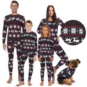 Rocky -  Christmas Matching Family Warm Thermal Pajamas, Womens, L
